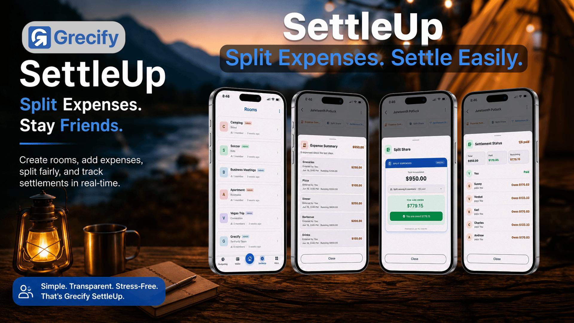 How to Use SettleUp in Grecify