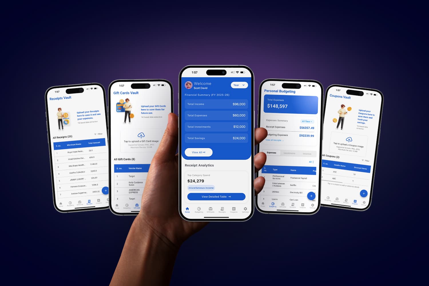 Families reviewing their Grecify finance insights