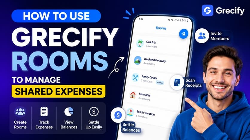 How to Use Grecify Rooms to Manage Shared Group Expenses
